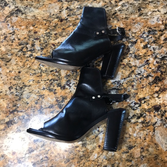 Rag & Bone Wyatt Open Toe Bootie sz7.5 - Picture 5 of 8